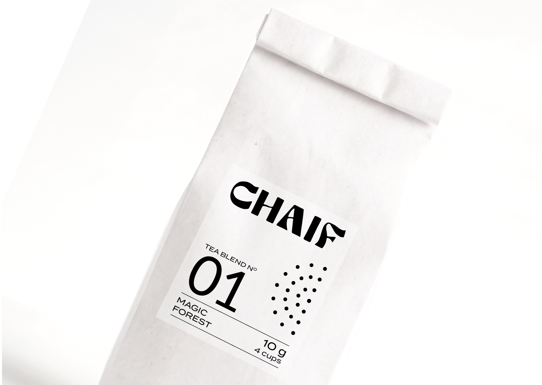Chaif aroma tea packaging design