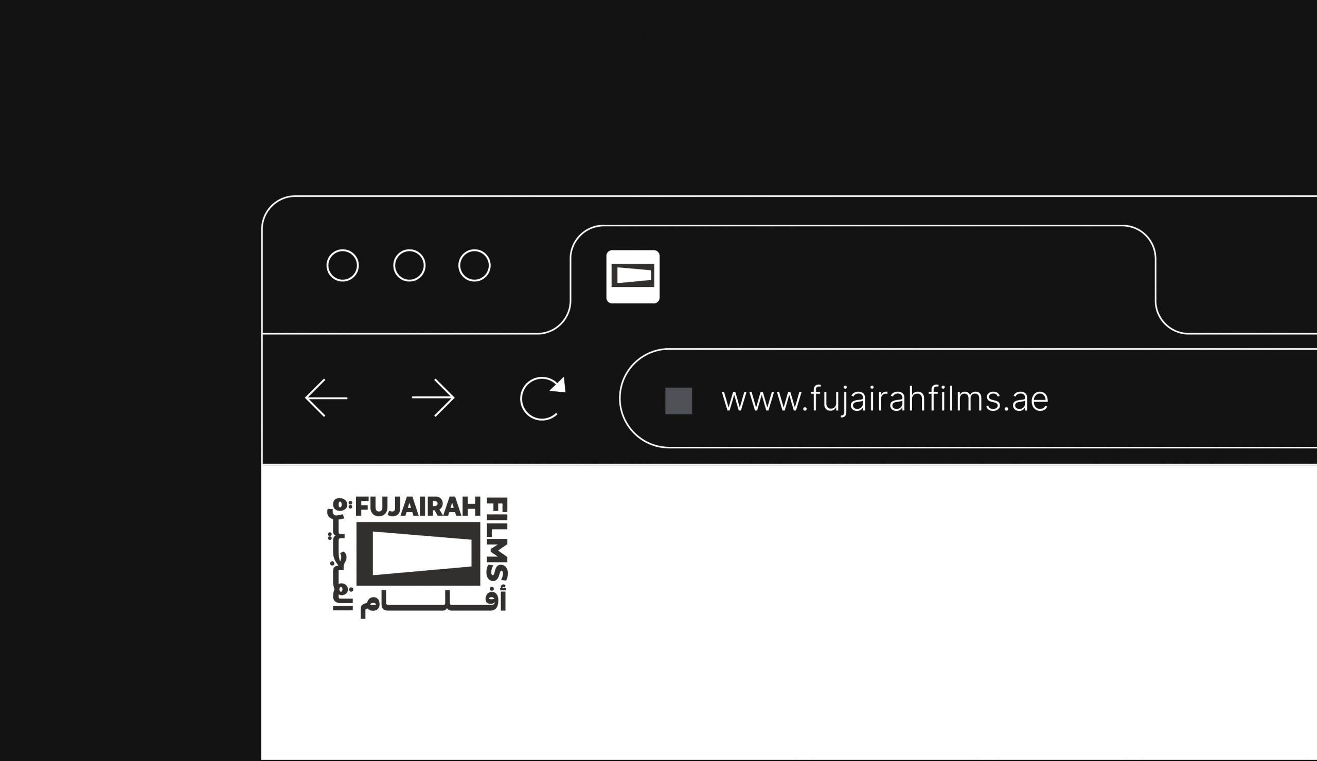 Fujairah Films logo and brand identity