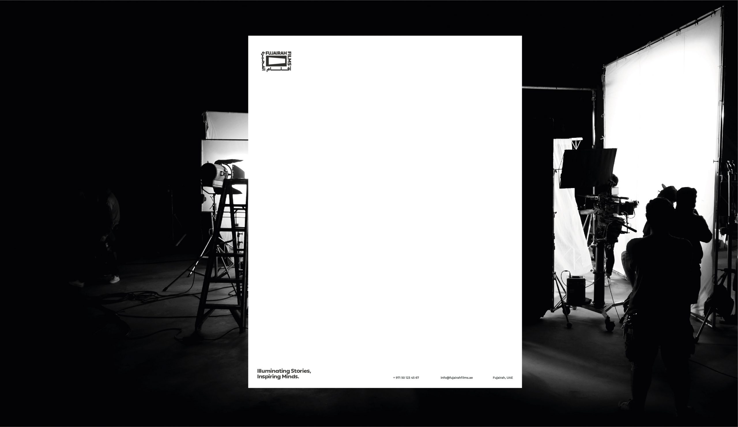 Fujairah Films logo and brand identity