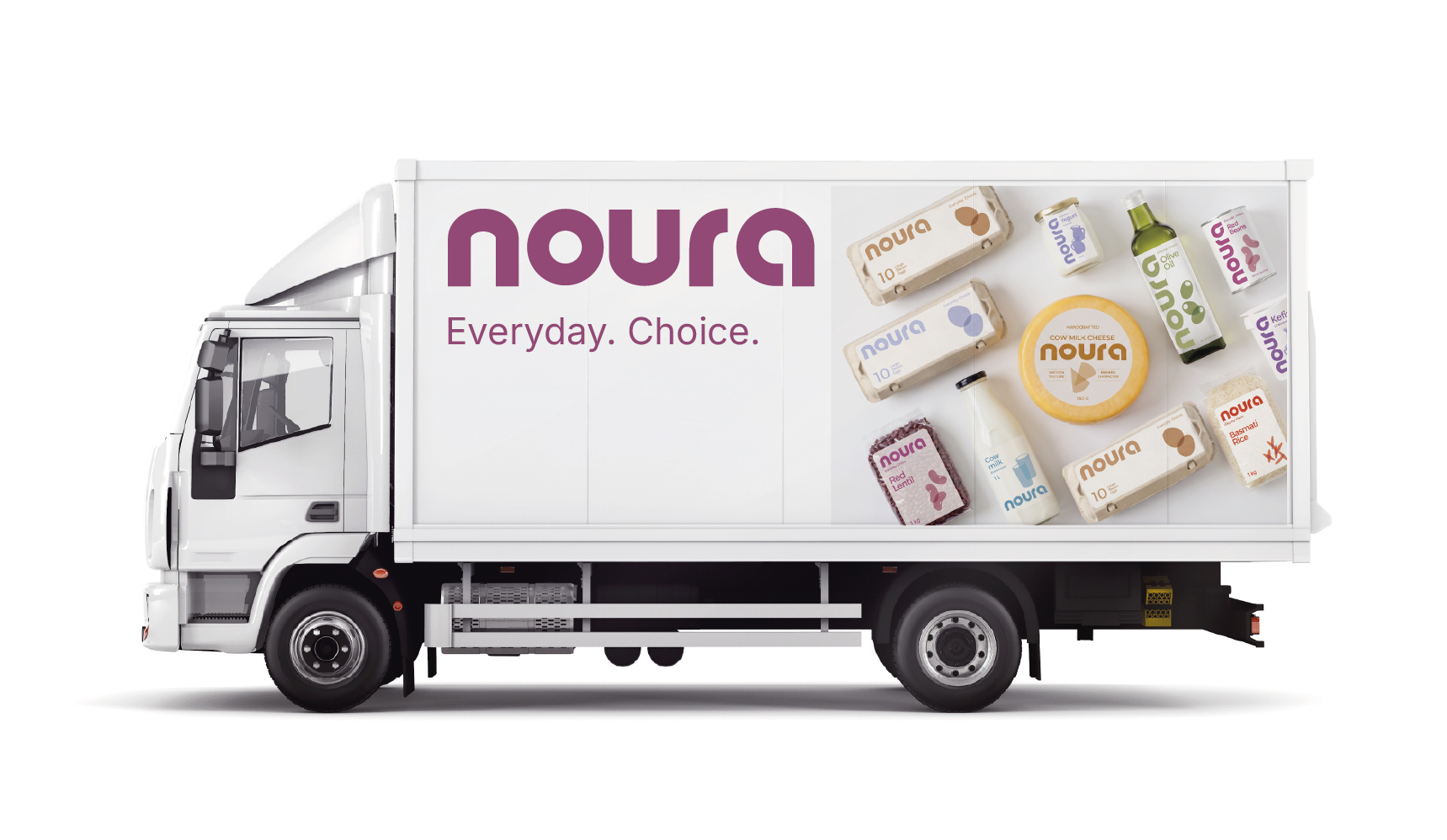 Noura private-label food brand packaging design