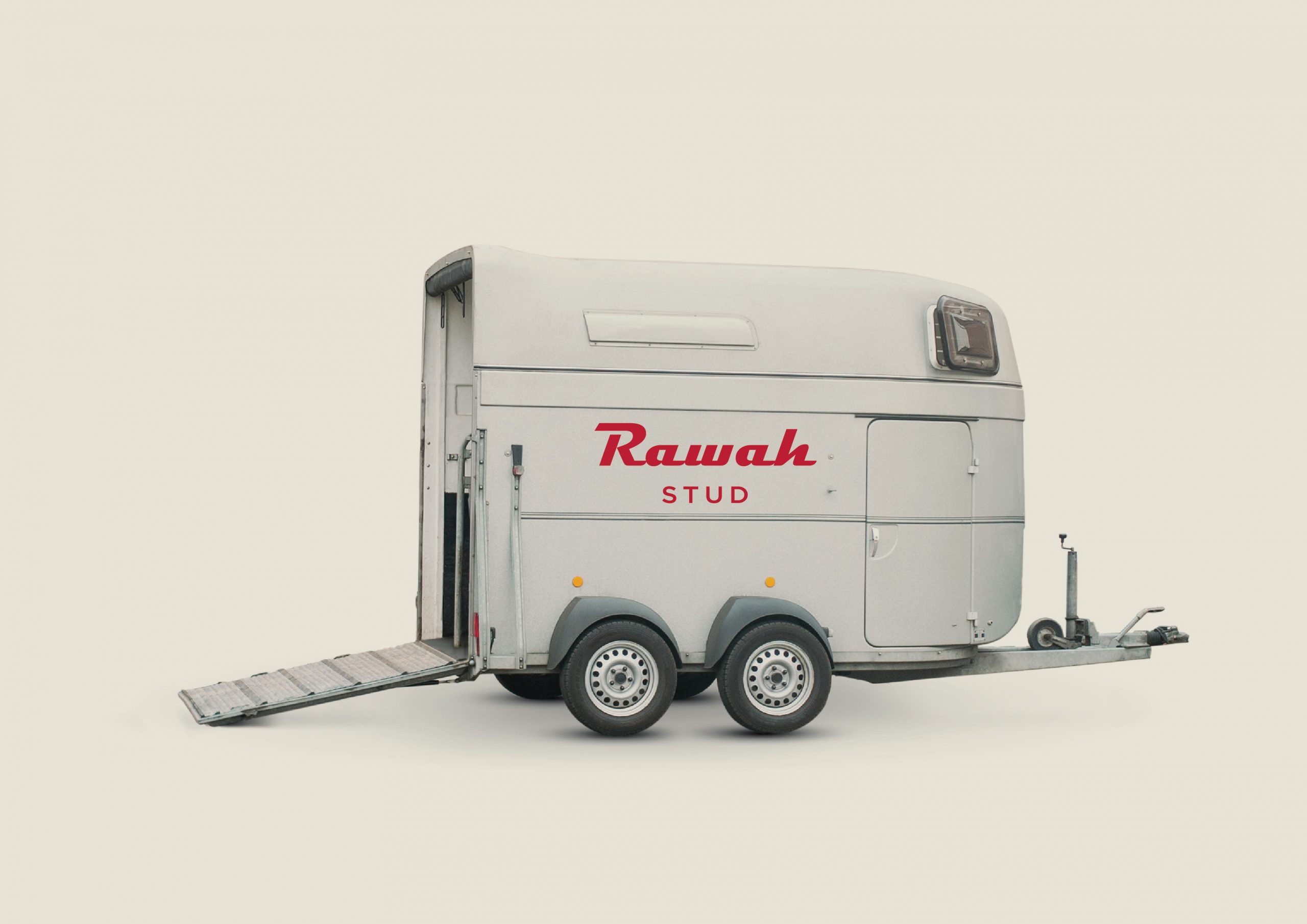 Rawah Stud logo design