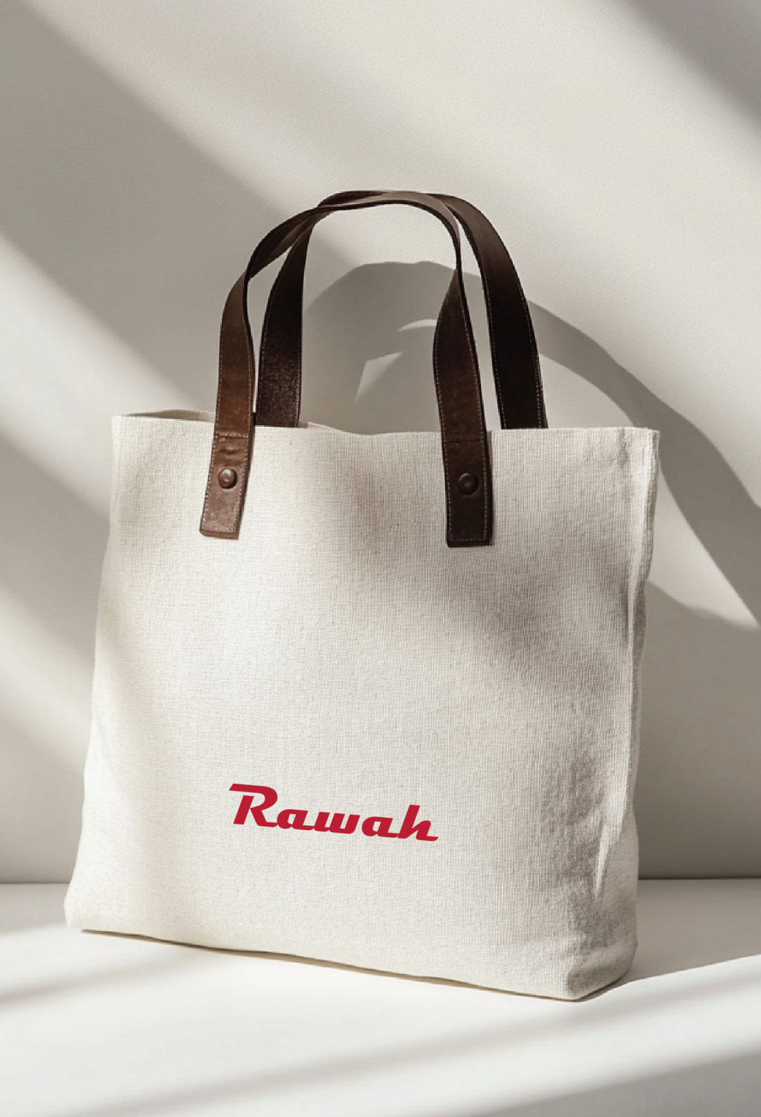 Rawah Stud branded tote bag