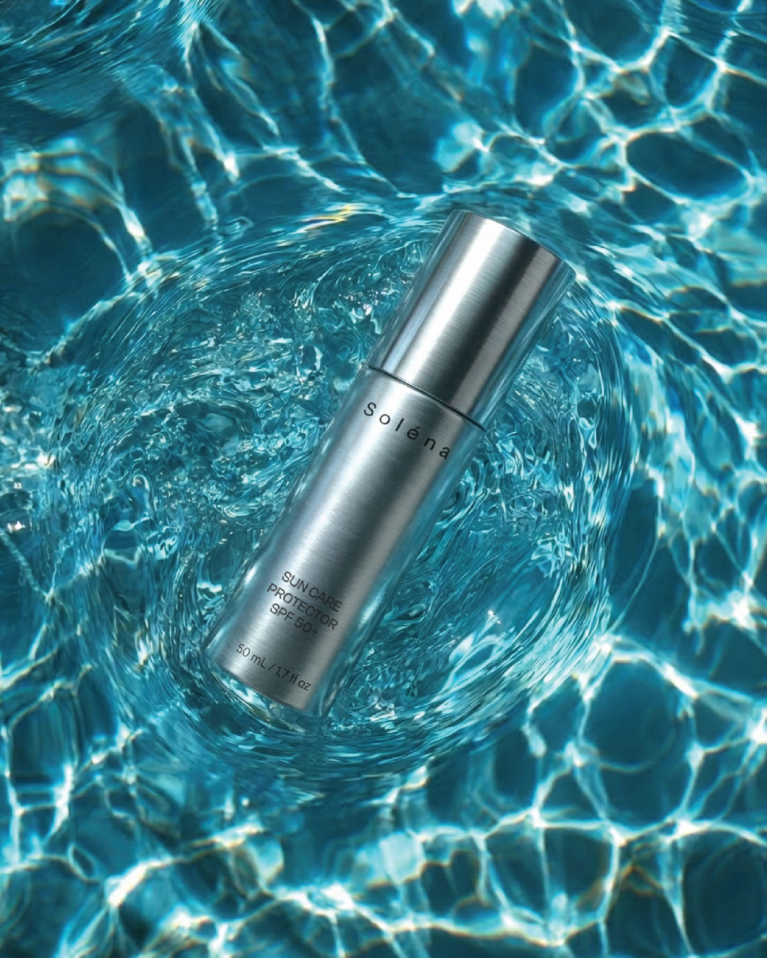 Solena sunscreen cosmetic packaging