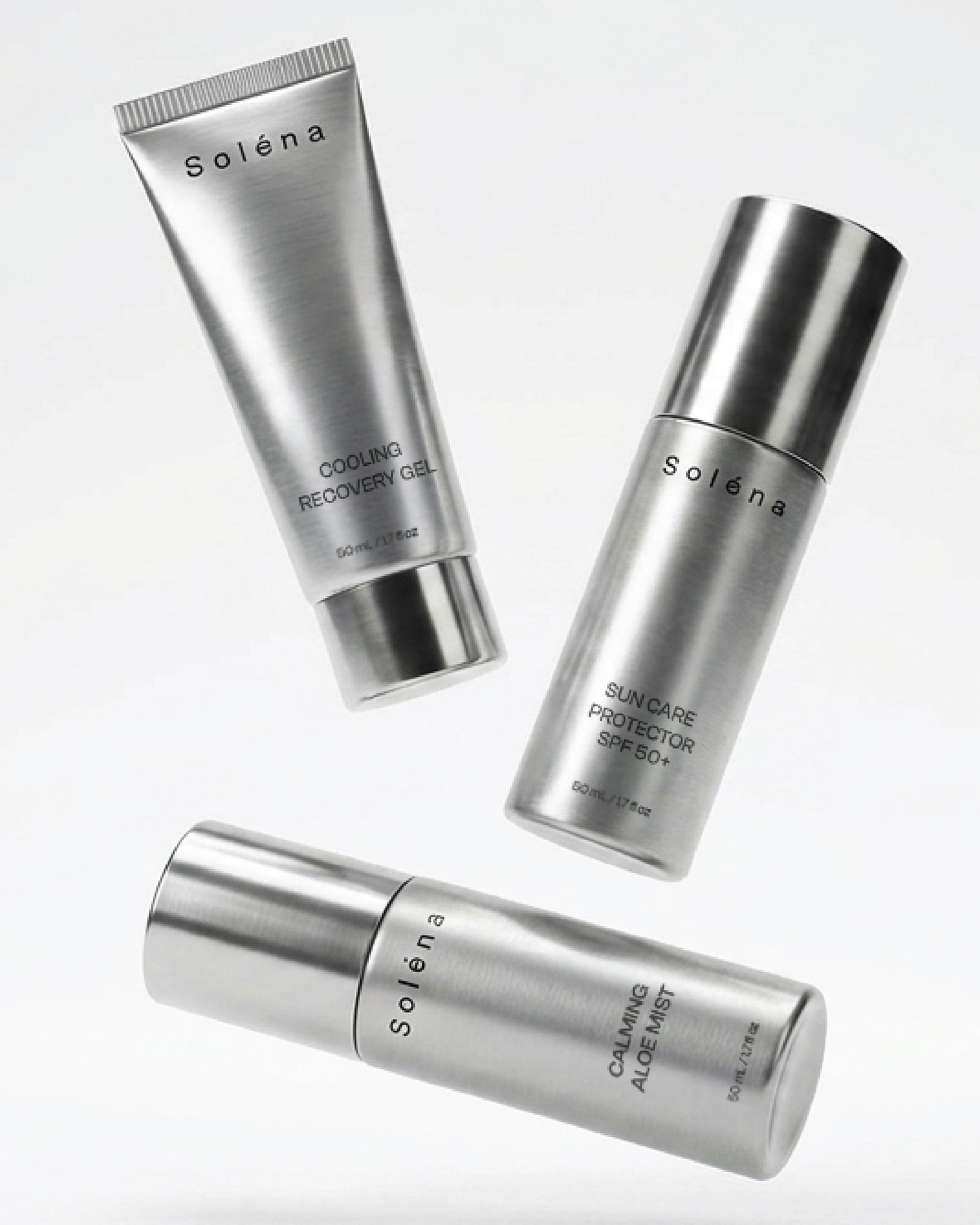 Solena sunscreen cosmetic packaging