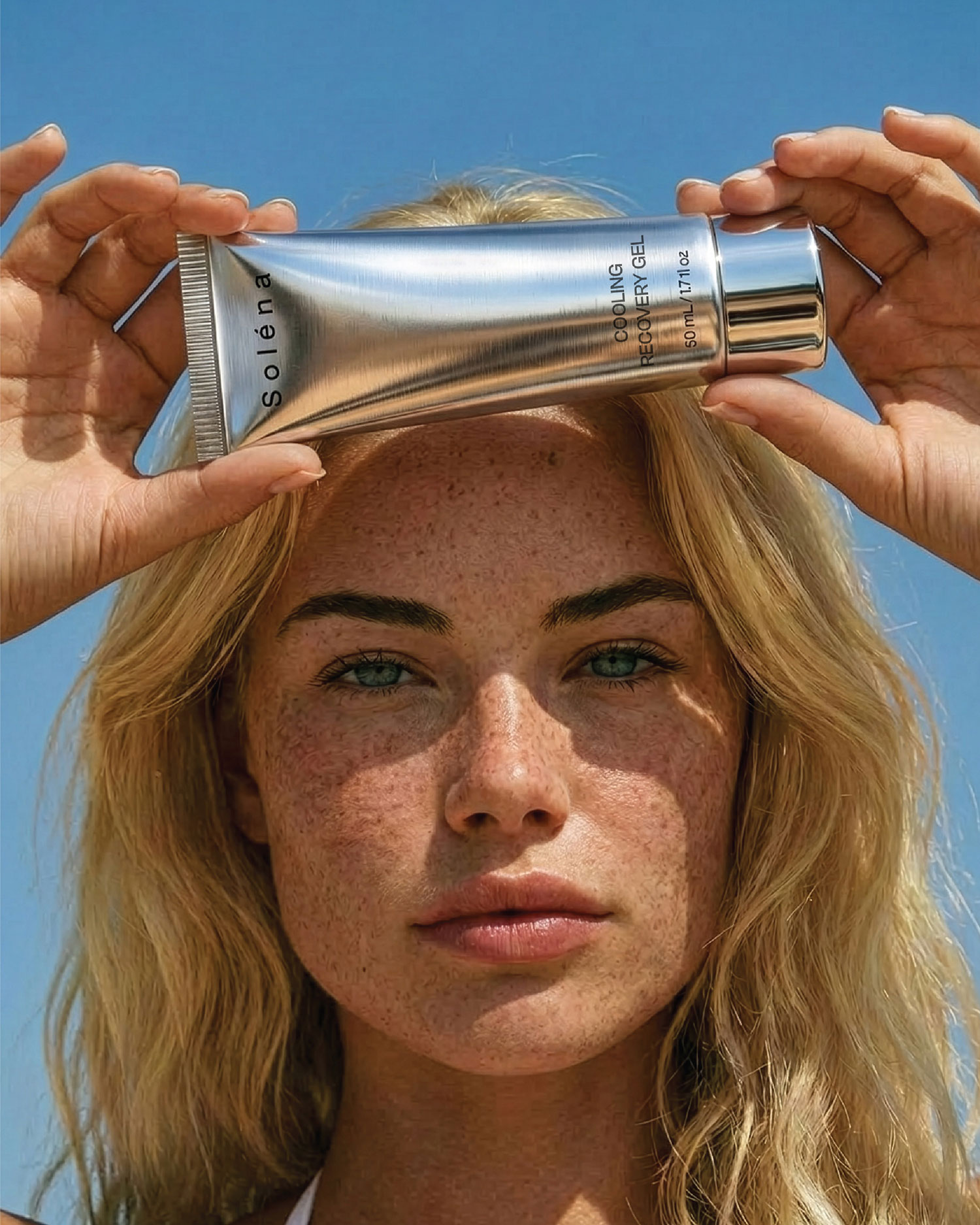 Solena sunscreen cosmetic packaging